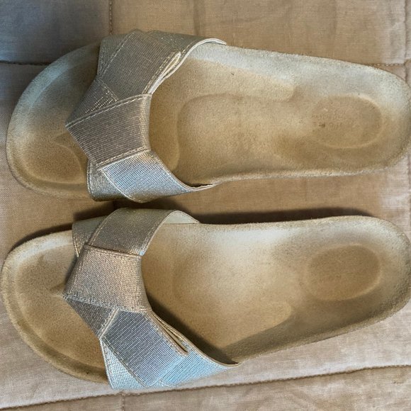 ZARA HOME  MULE SIZE 6 IN GOLD (PLATINE) - Picture 2 of 4
